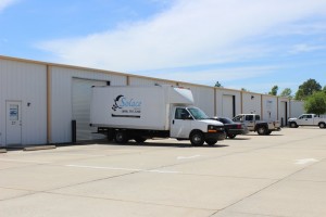 Commercial warehouse building for medical supply business