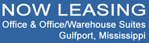 Now Leasing Office & Office/Warehouse Suites, Gulfport Mississippi